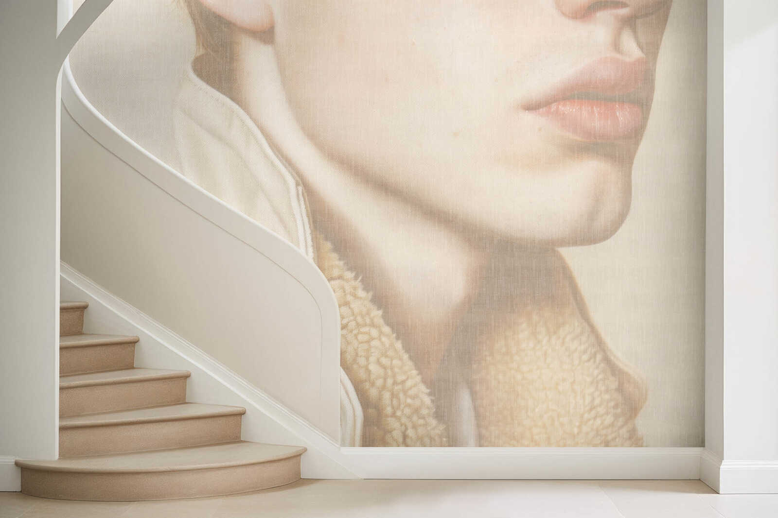 Gebäude, Wohnen, Treppe, Kunst, Malerei