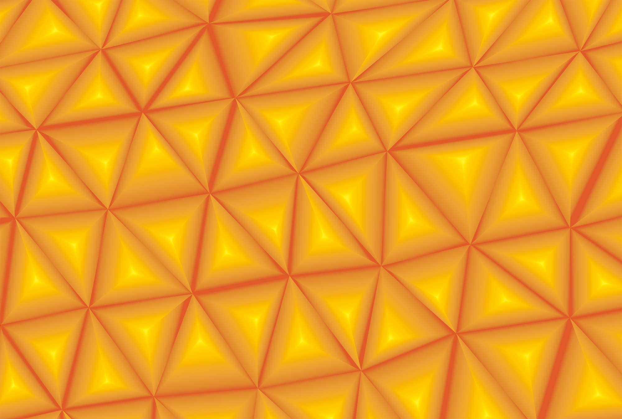 pattern, geometrisch, Dreiecke, orange, gelb