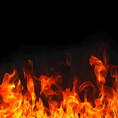 Flammen, Feuer, Flammenbild, Brandeinsatz, Lagerfeuer