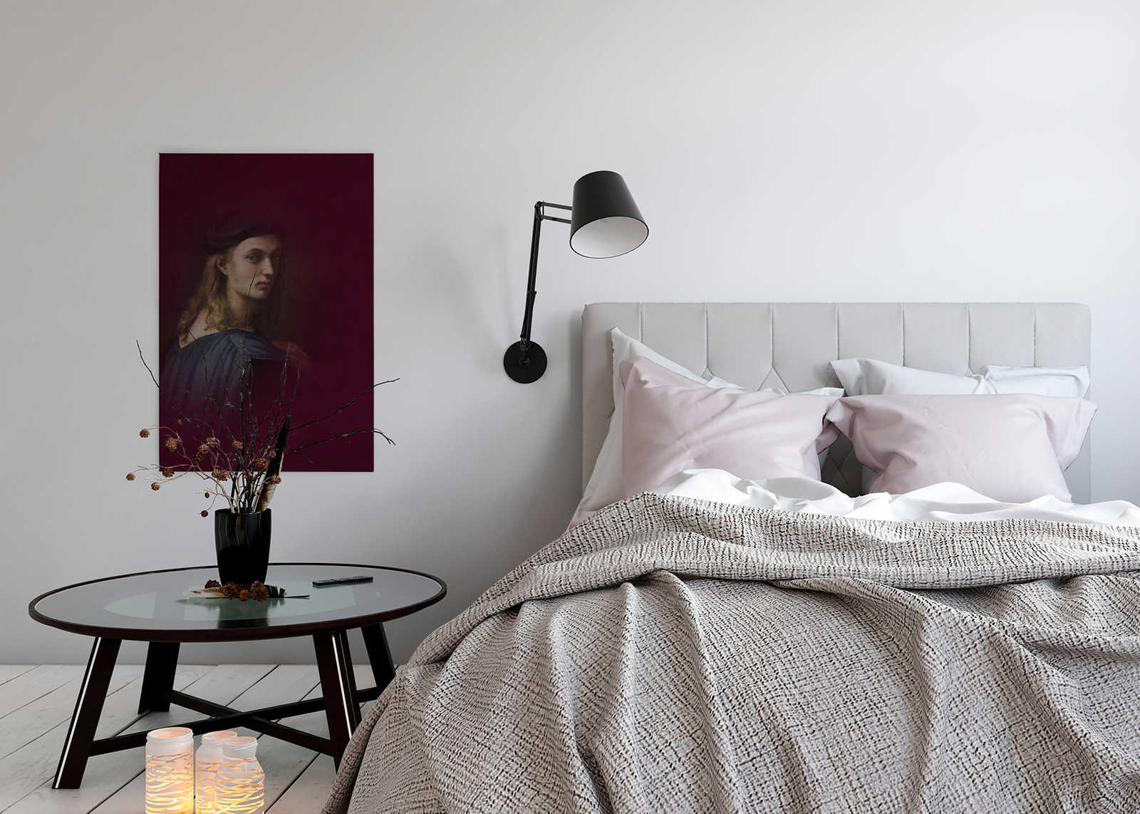             Leinwandbild Klassik Portrait junger Mann – 0,60 m x 0,90 m
        