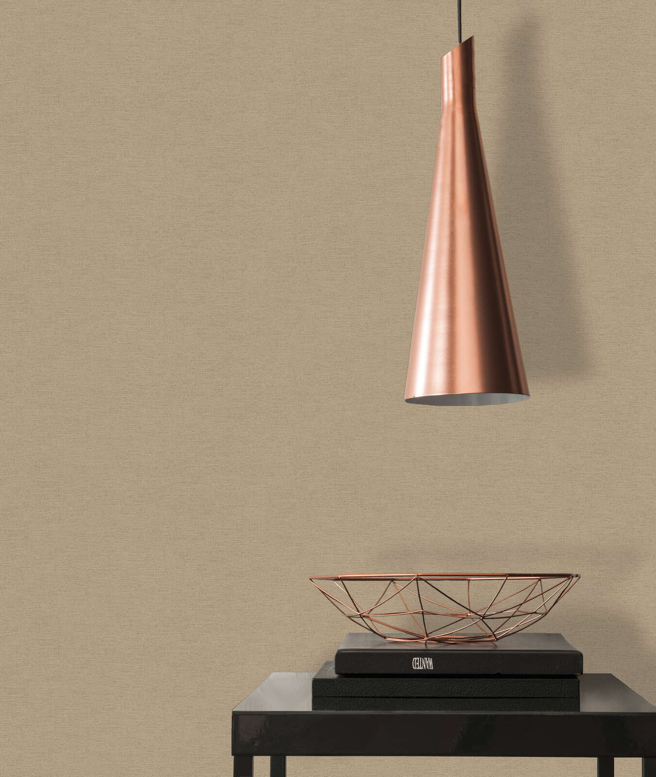 kupfer, lampe, pendelleuchte, wohnzimmer, deko