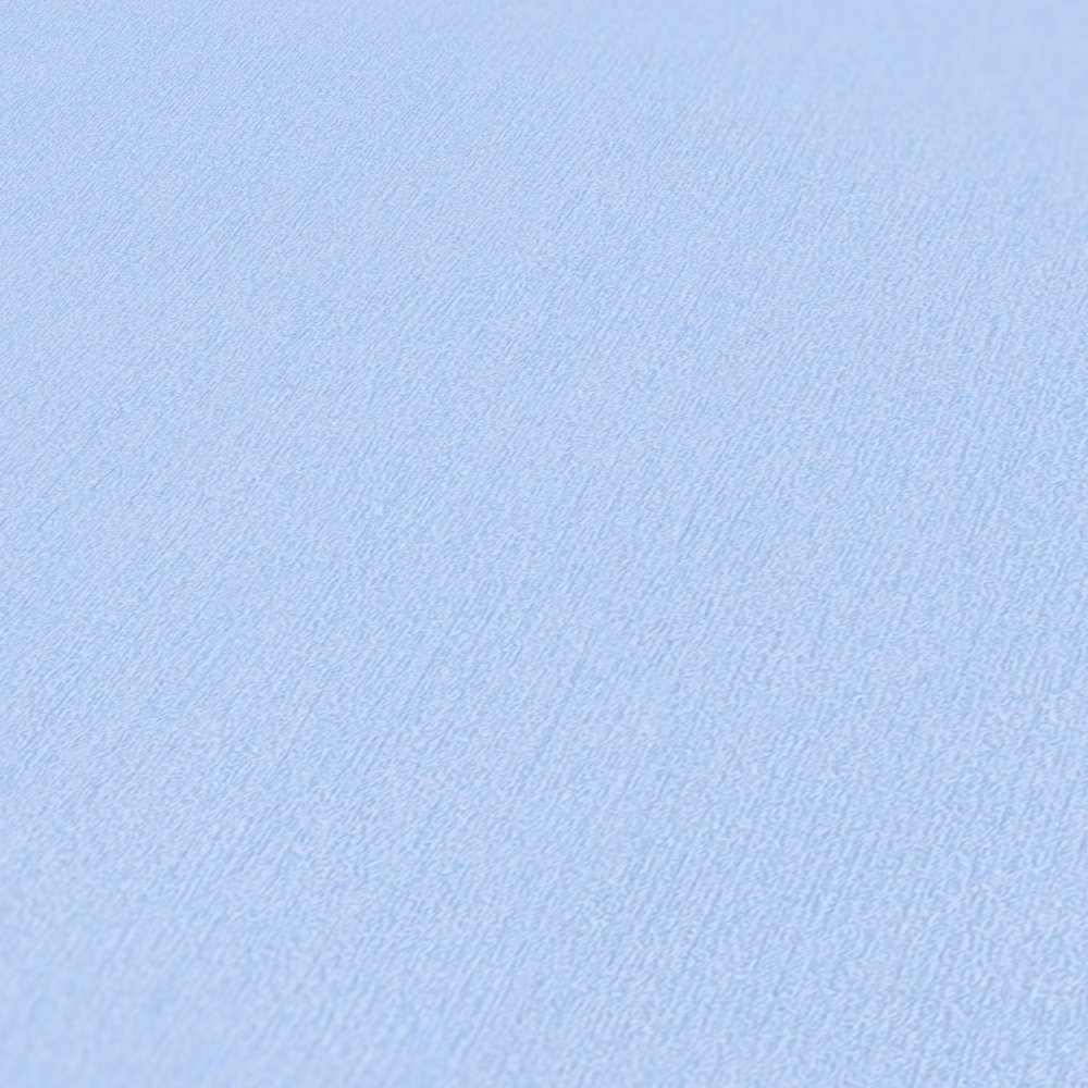             Kinderzimmer Tapete Jungen uni – Blau
        