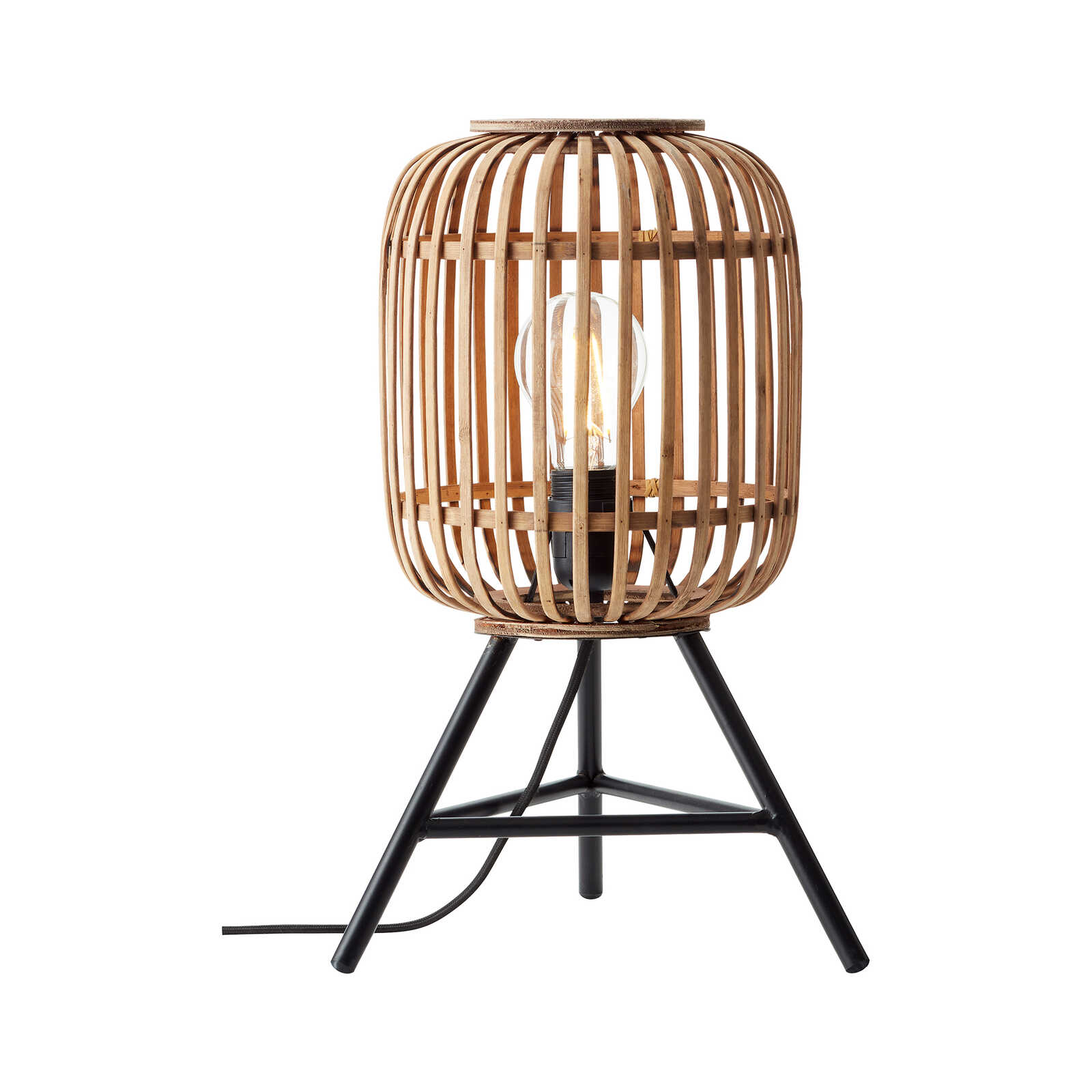         Bamboe tafellamp - Willi 2 - Bruin
    