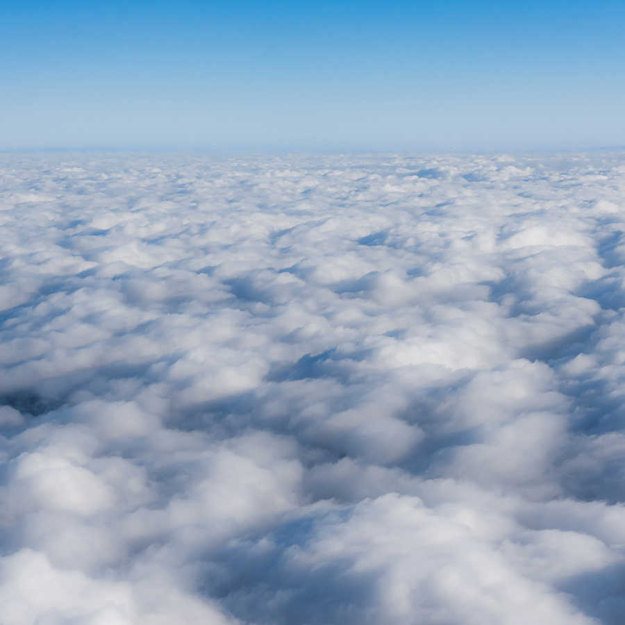 Wolken, Himmel, Horizont, Hochluft, Wolkenmeer