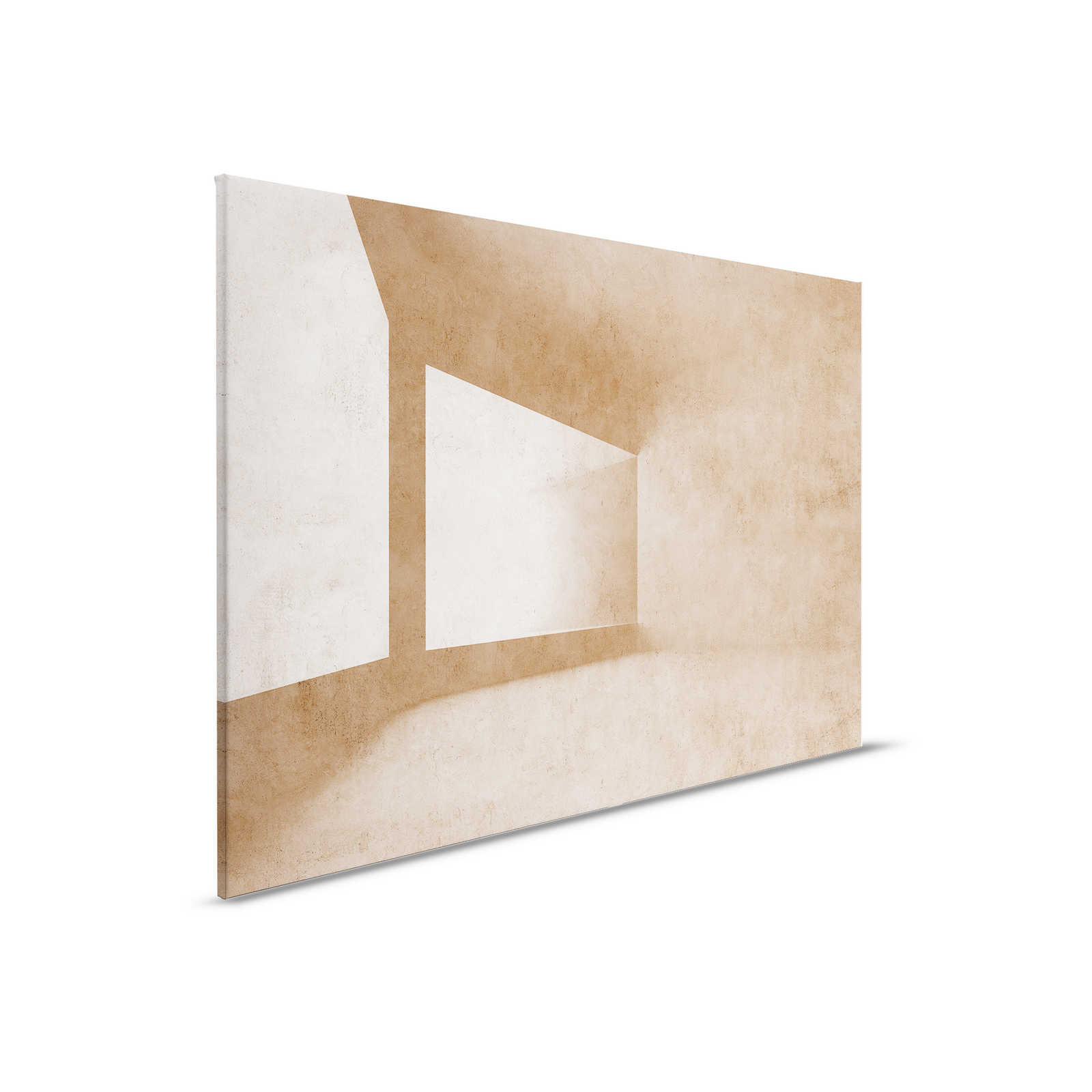         Futura 2 - 3D Canvas painting concrete look with graphic design - 0,90 m x 0,60 m
    