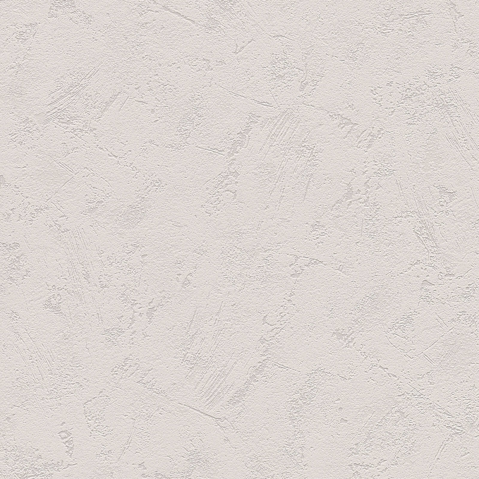 Subtly textured non-woven wallpaper • single-coloured plaster look ...