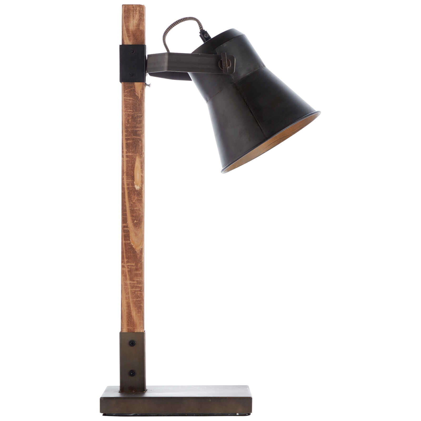 Tischleuchte aus Holz - Maria 3 – Braun