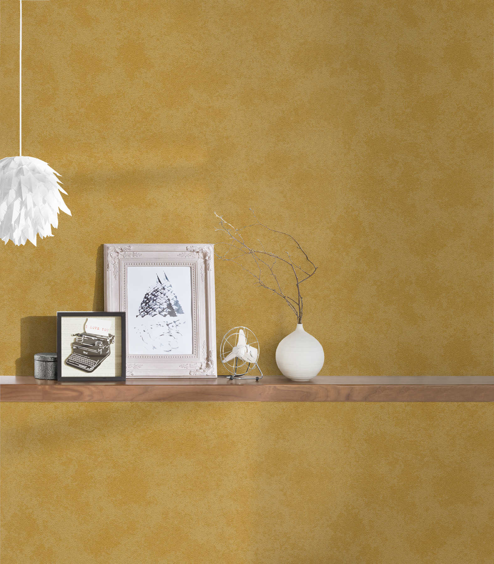             VERSACE Tapete mit detailverliebtem Ornament-Muster – Gold, Gelb
        