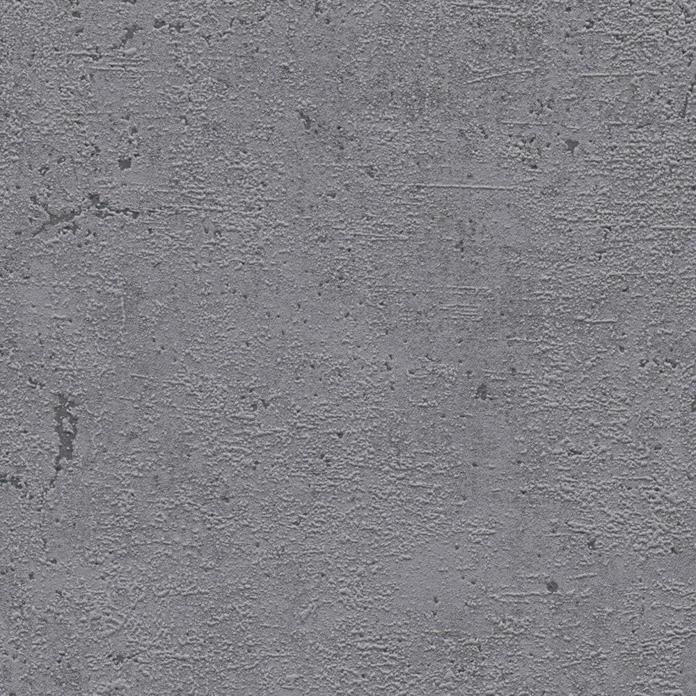             Tapete mit Betonoptik, optischen Rissen & Poren – Grau
        