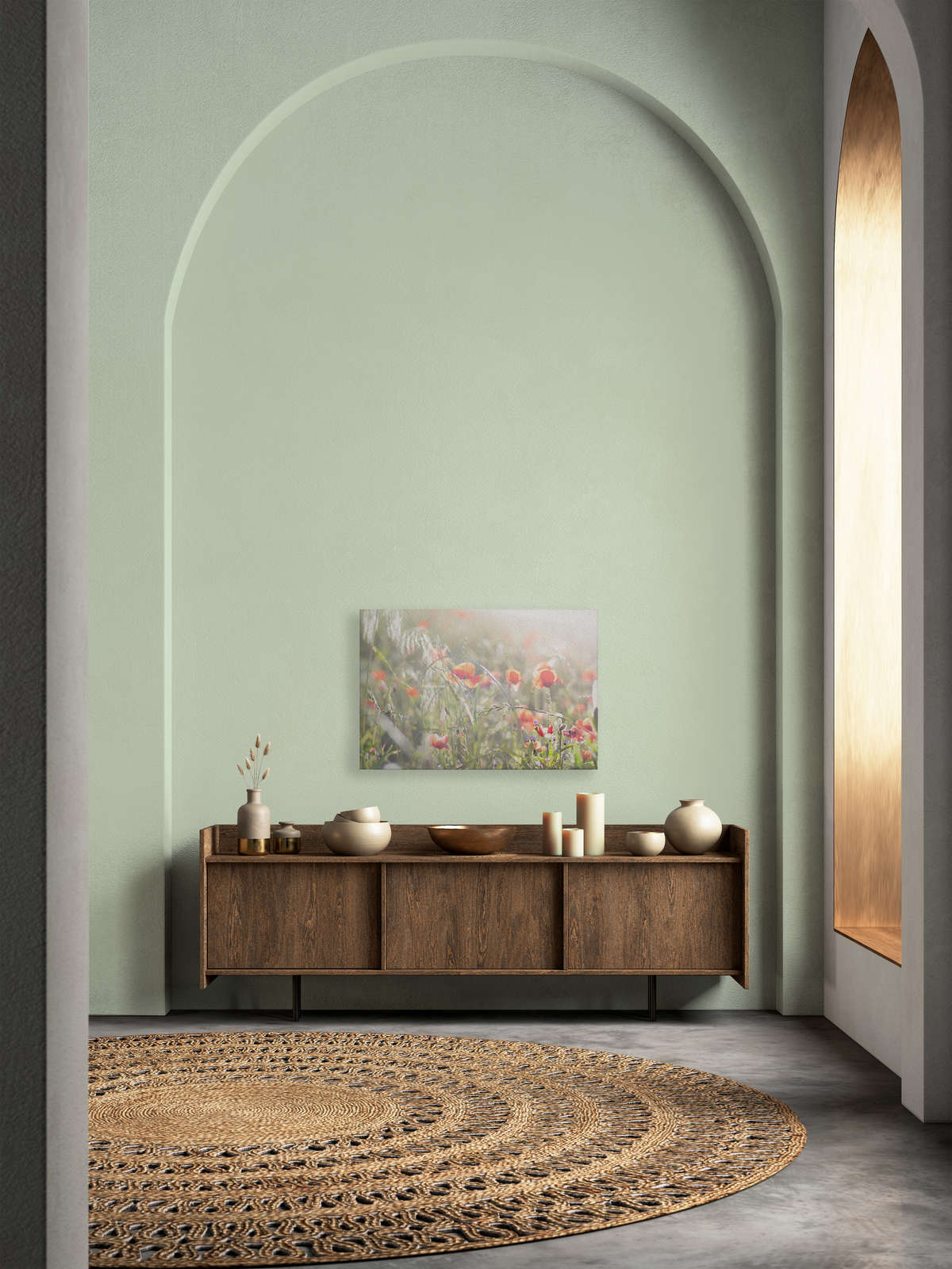             Leinwandbild Mohnblumen – 0,90 m x 0,60 m
        