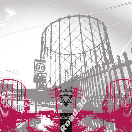 Tafelbrücke, Torbrücke, Stahlkonstruktion, Gittertor, Straßenzaun