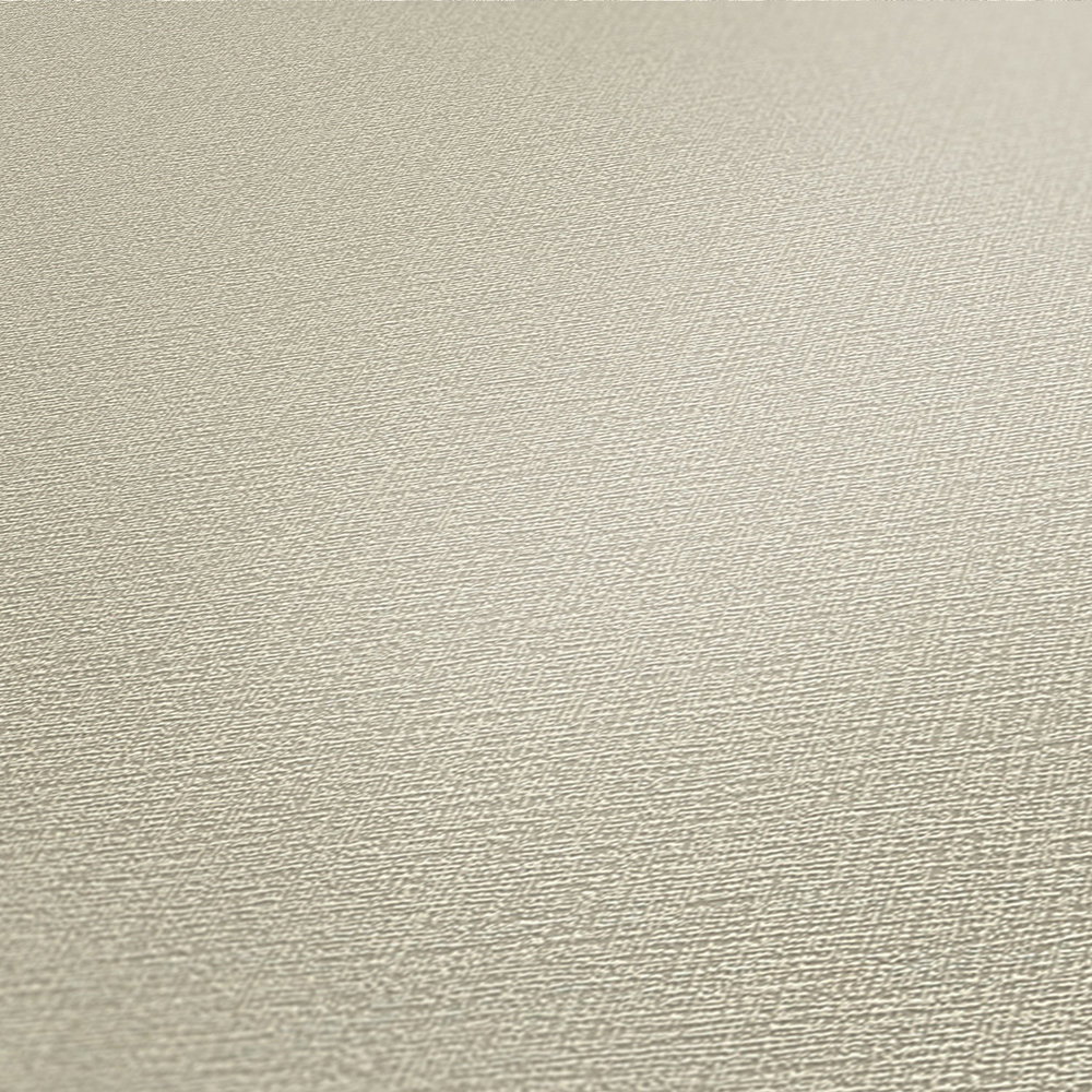             Tapete Beige Grau mit Textilstruktur im Vintage Look
        