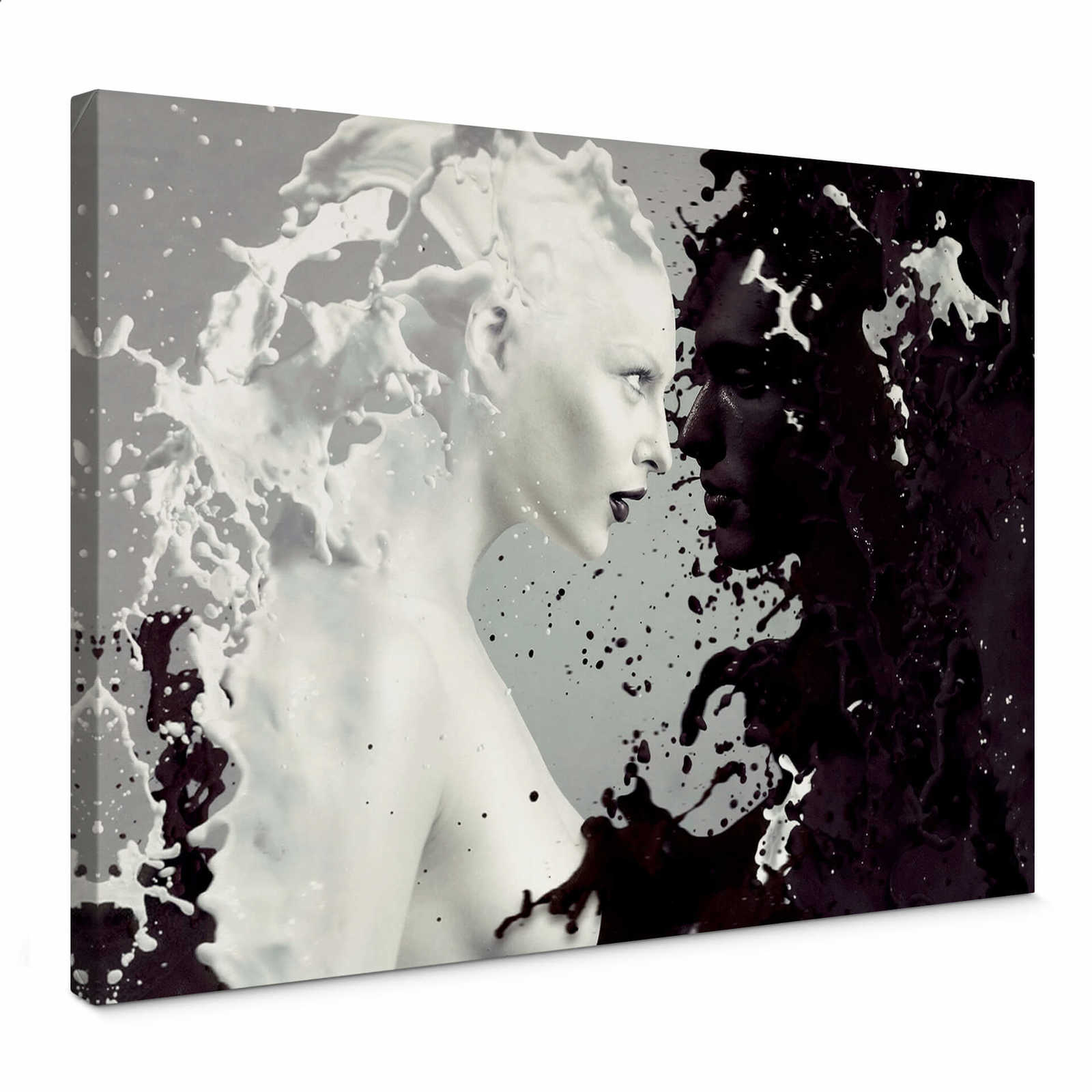         Leinwandbild "Milch & Kaffee" Modern Art – 0,70 m x 0,50 m
    