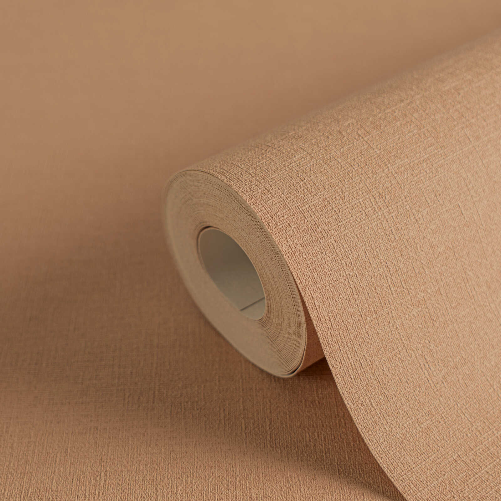 Unitapete in Textil-Optik – Rosa