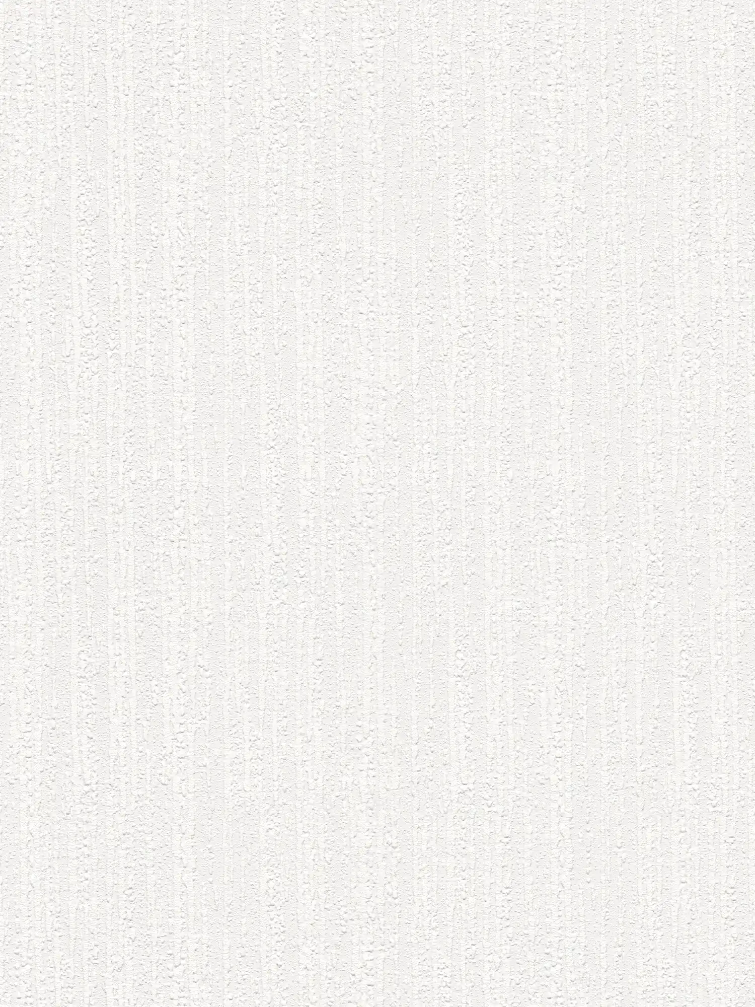         White textured wallpaper with plaster look and 3D effect - white
    