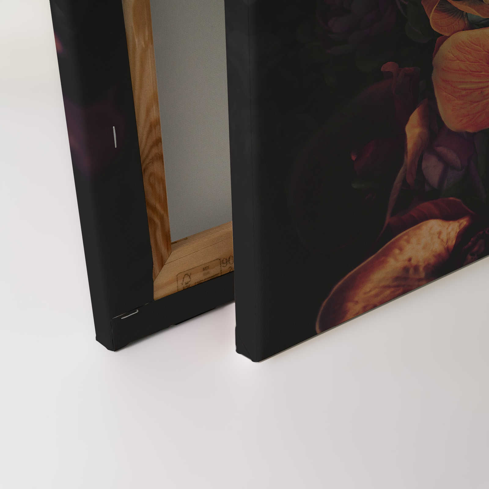 Rosen Blumenstrauß Leinwand – 0,90 m x 0,60 m