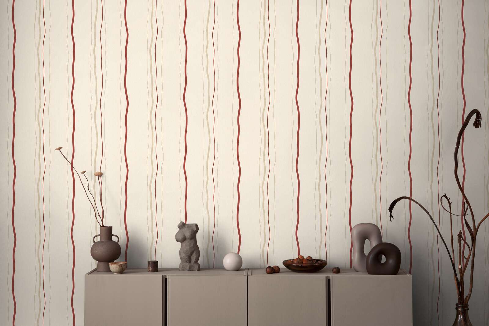 Papier peint rouge uni moderne rouge non tissé papier peint pour salon ou chambre à coucher Made in Germany 10,05 m x 0,53 m - France Papier peint rouge uni moderne rouge non tissé papier peint pour salon ou chambre à coucher Made in Germany 10,05 m x 0,53 m - France