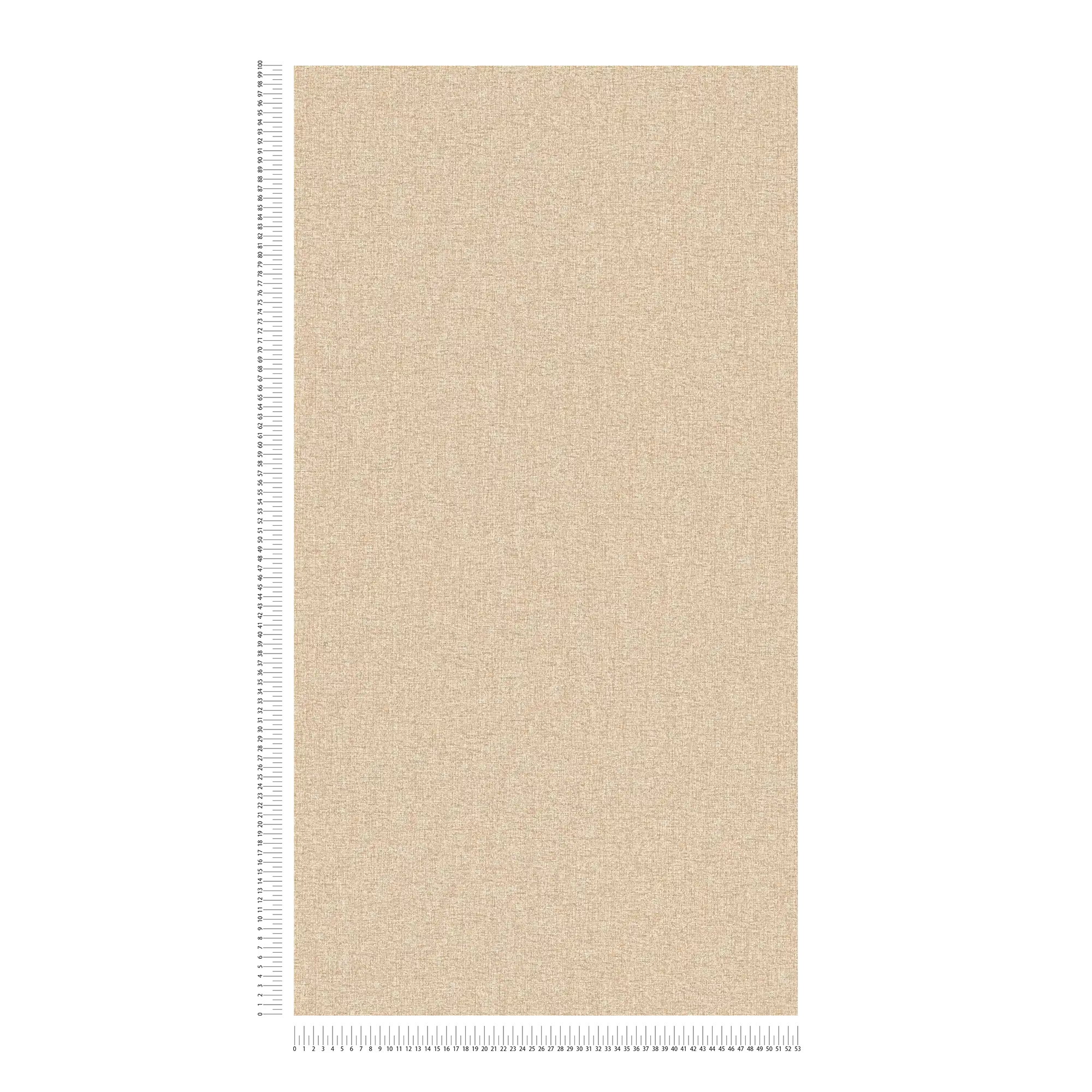             Einfarbige Tapete mit Strukturdesign, matt – Beige
        