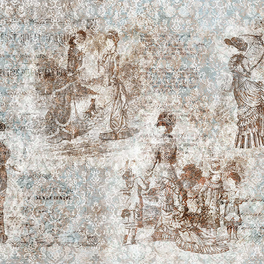         Fototapete mit Menschen im Barock-Stil – Premium Glattvlies
    