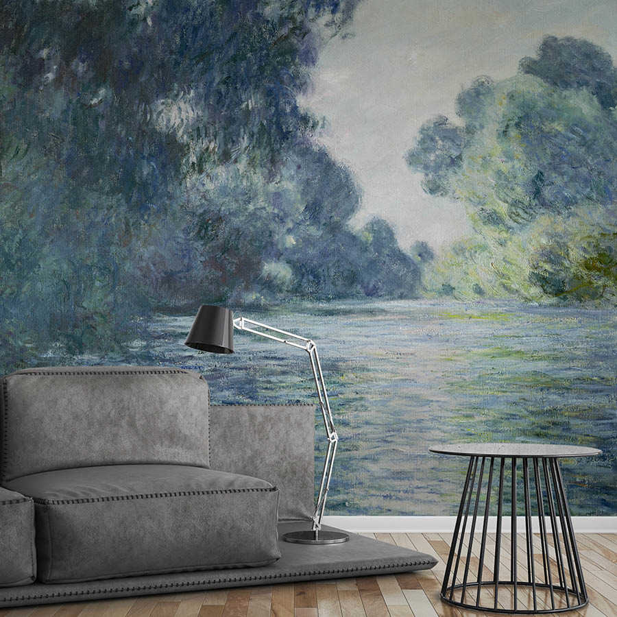         Fototapete "Auf einem Seitenarm der Seine bei Giverny" von Claude Monet
    