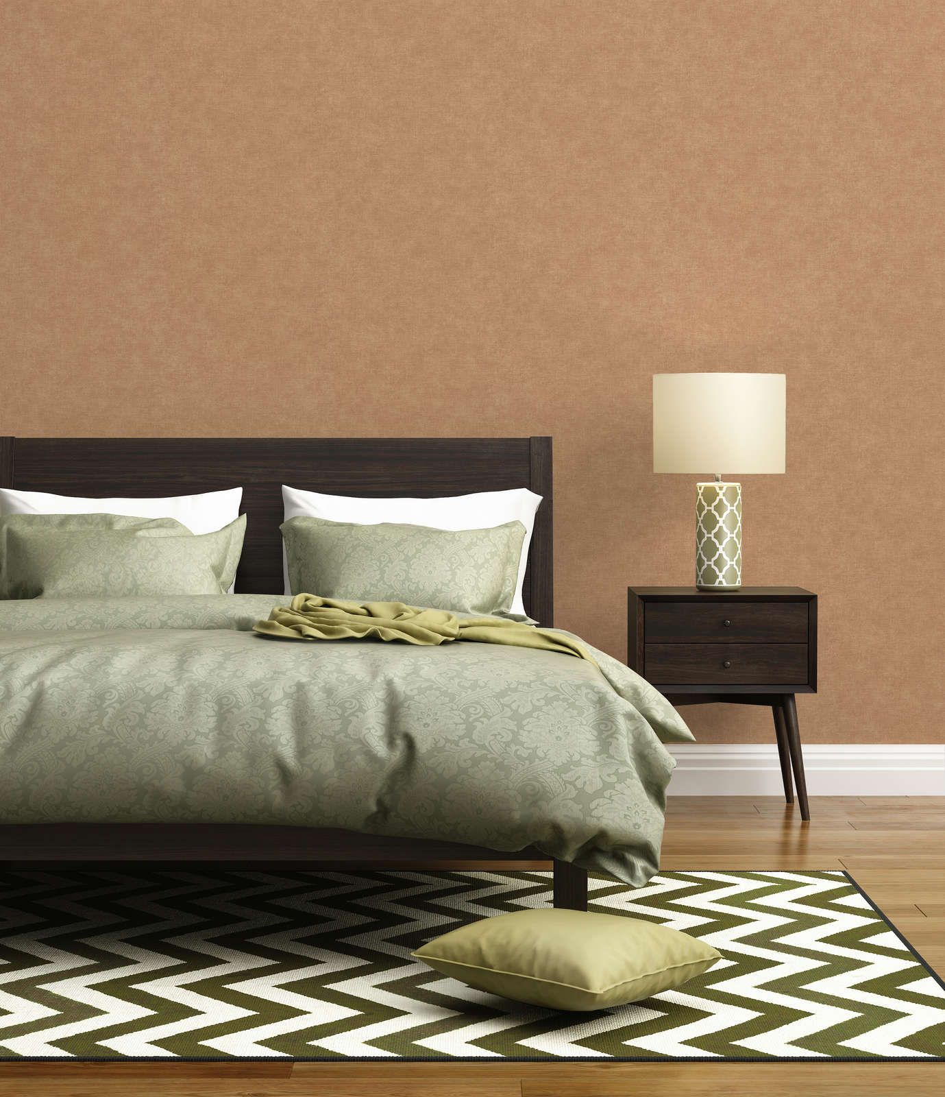 Dekoration für Zuhause, Teppich, Kissen, Lampe, Tischlampe