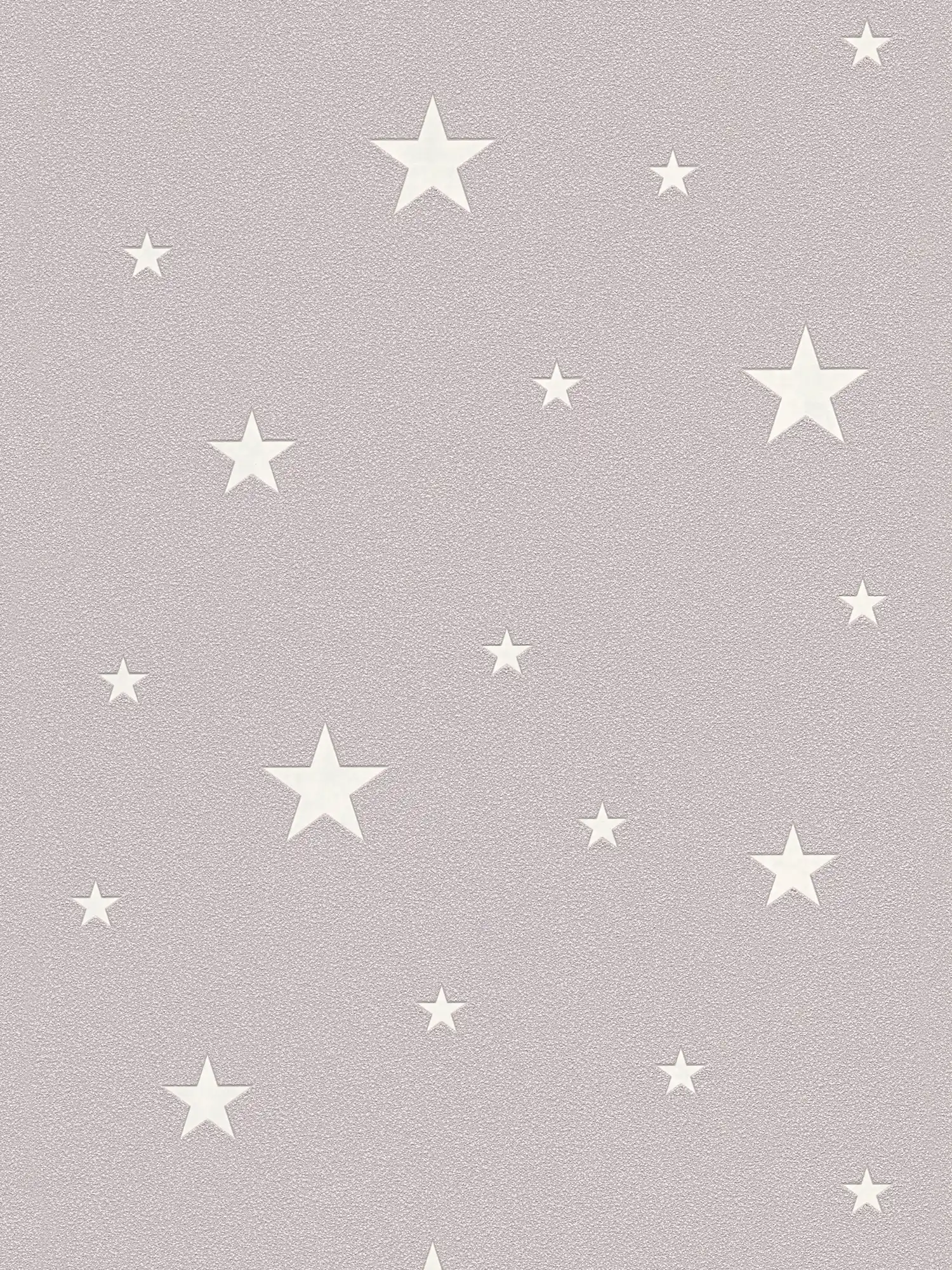         Glow effect nursery wallpaper with luminescent stars - taupe
    