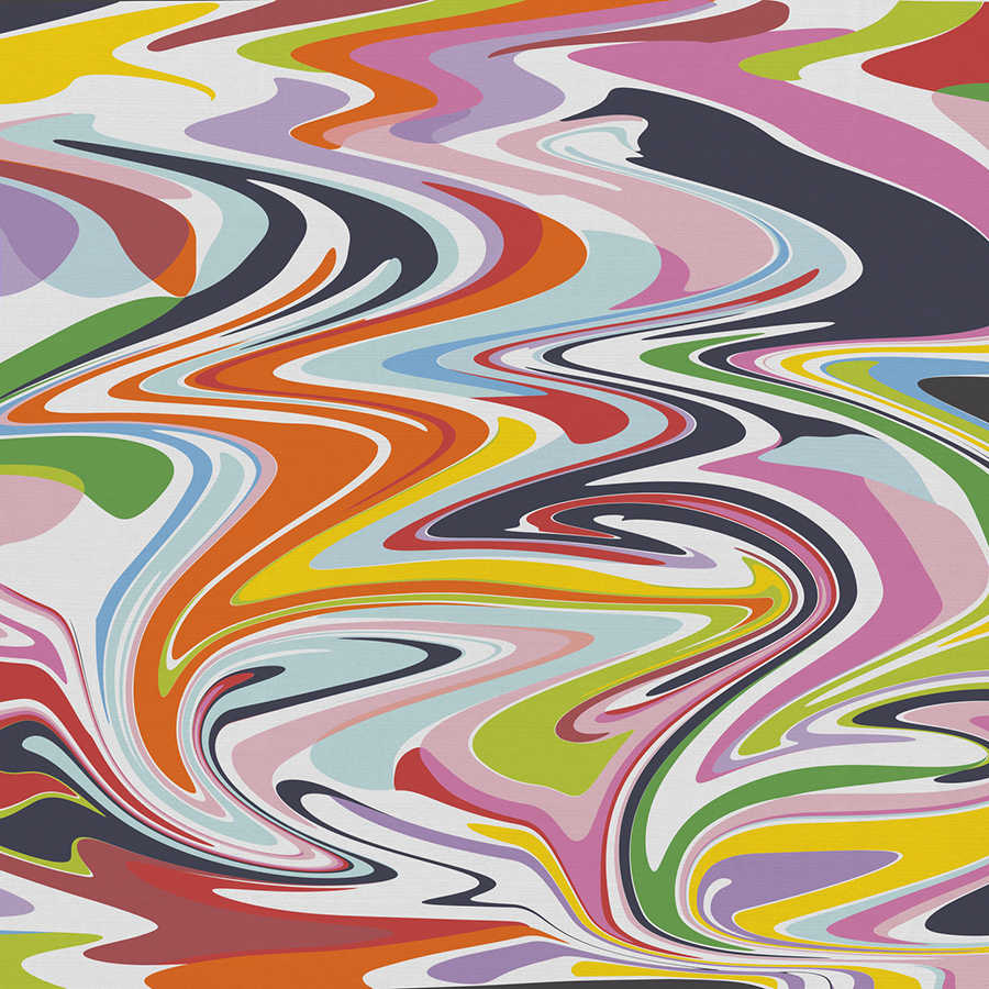 abstract, swirl, multicolor, pattern, art print