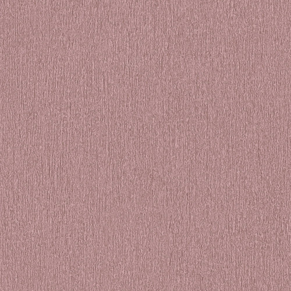             Unifarbene Tapete Altrosa mit Farbschraffur
        