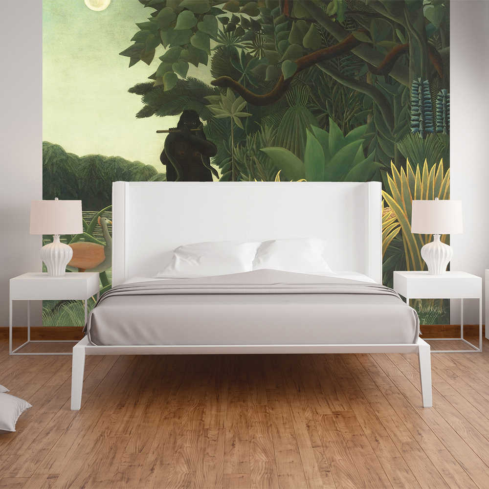         Papier peint "Le charmeur de serpents" de Henri Rousseau
    