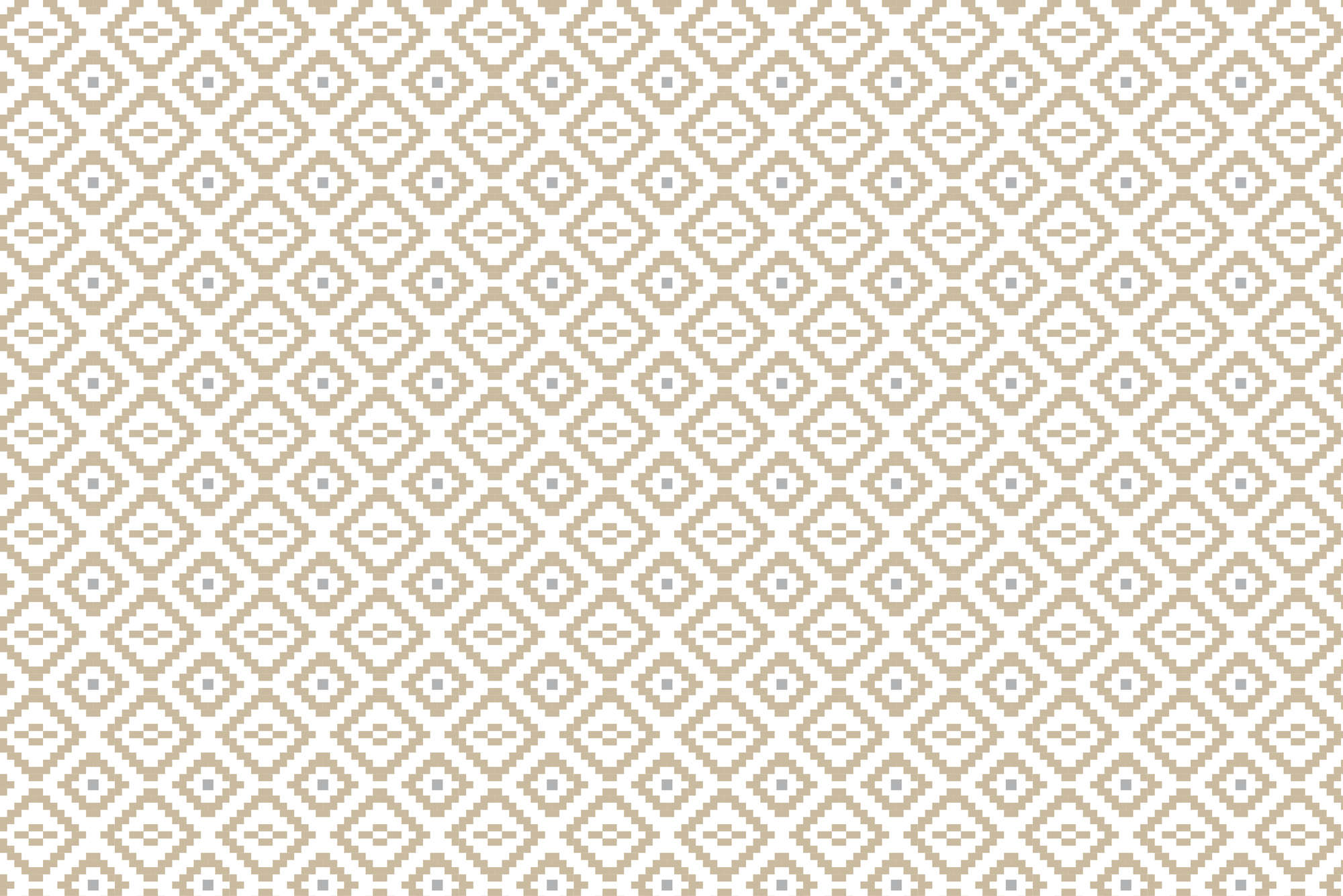             Design Fototapete kleine Quadrate mit Mustern gelb auf Premium Glattvlies
        