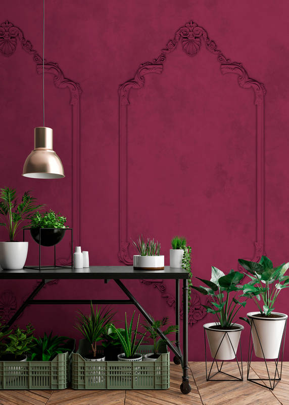 Pflanze, Pflanze im Topf, Pflanzgefäß, Innenarchitektur, Wand