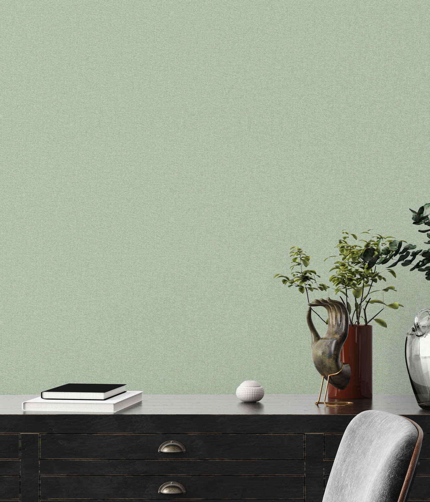 dünne tape?, no, I need to answer correctly, but image shows a desk, plants