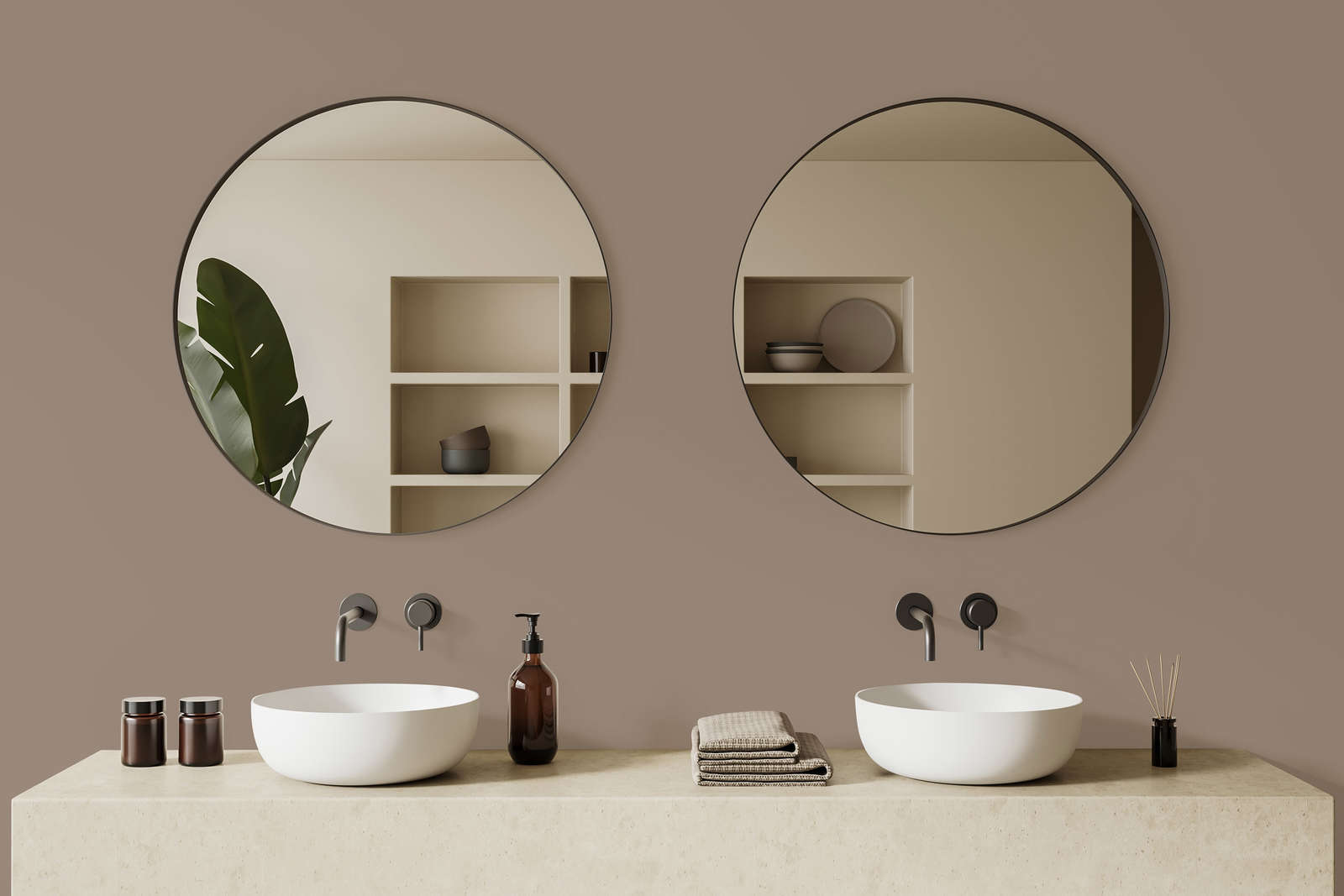             Premium Wandfarbe bodenständiges Taupe »Talented calm taupe« NW702 – 1 Liter
        