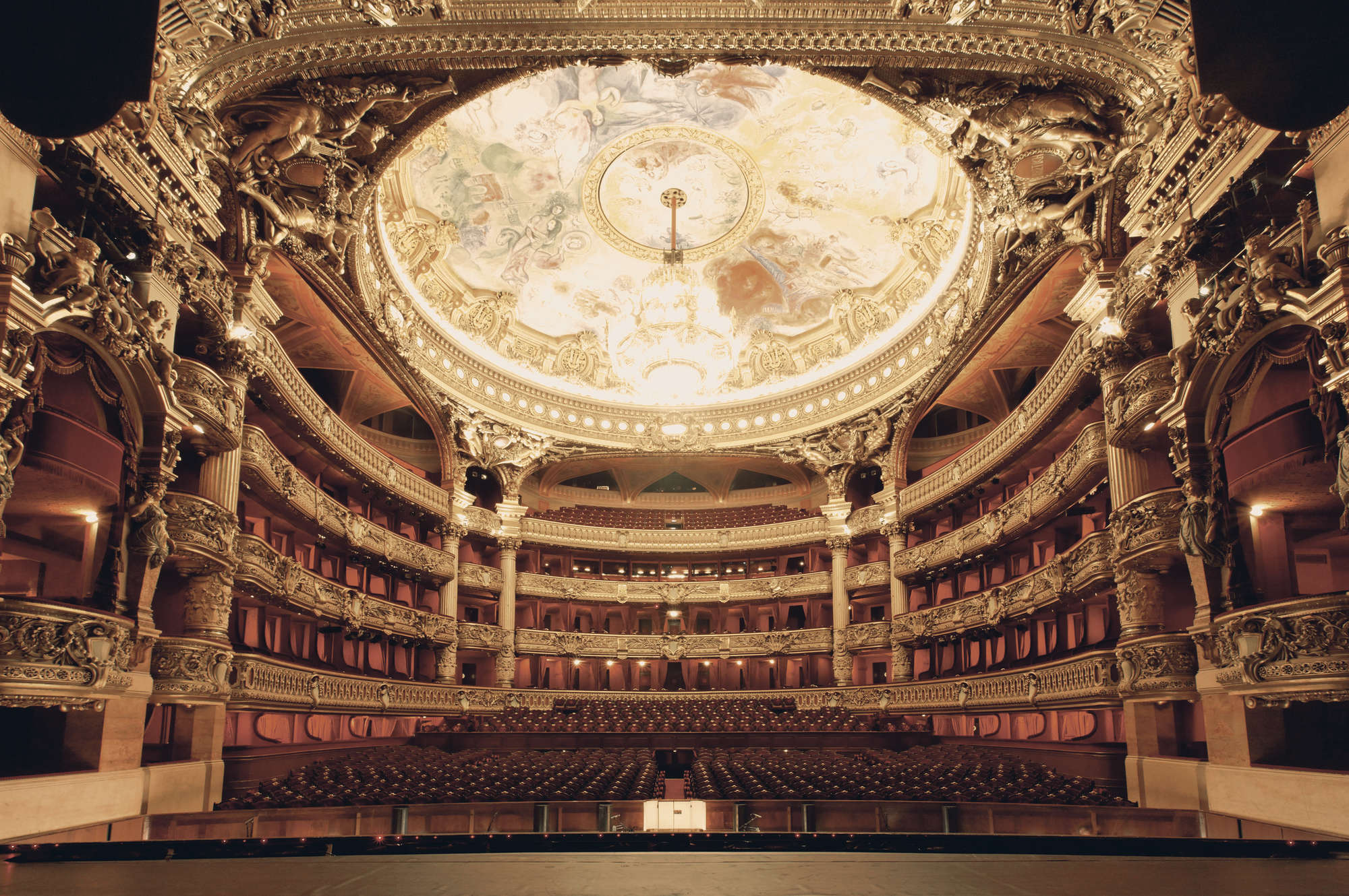Opernhaus, Auditorium,  Stuck decker?
