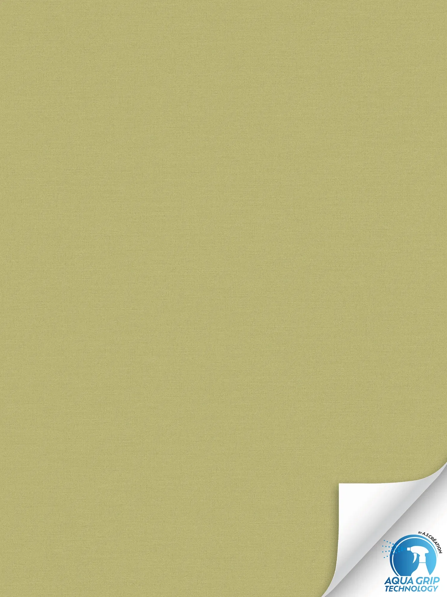 papier peint en papiers intissés clairs et sobres avec structure textile discrète - Water Fix. Ready - Vert