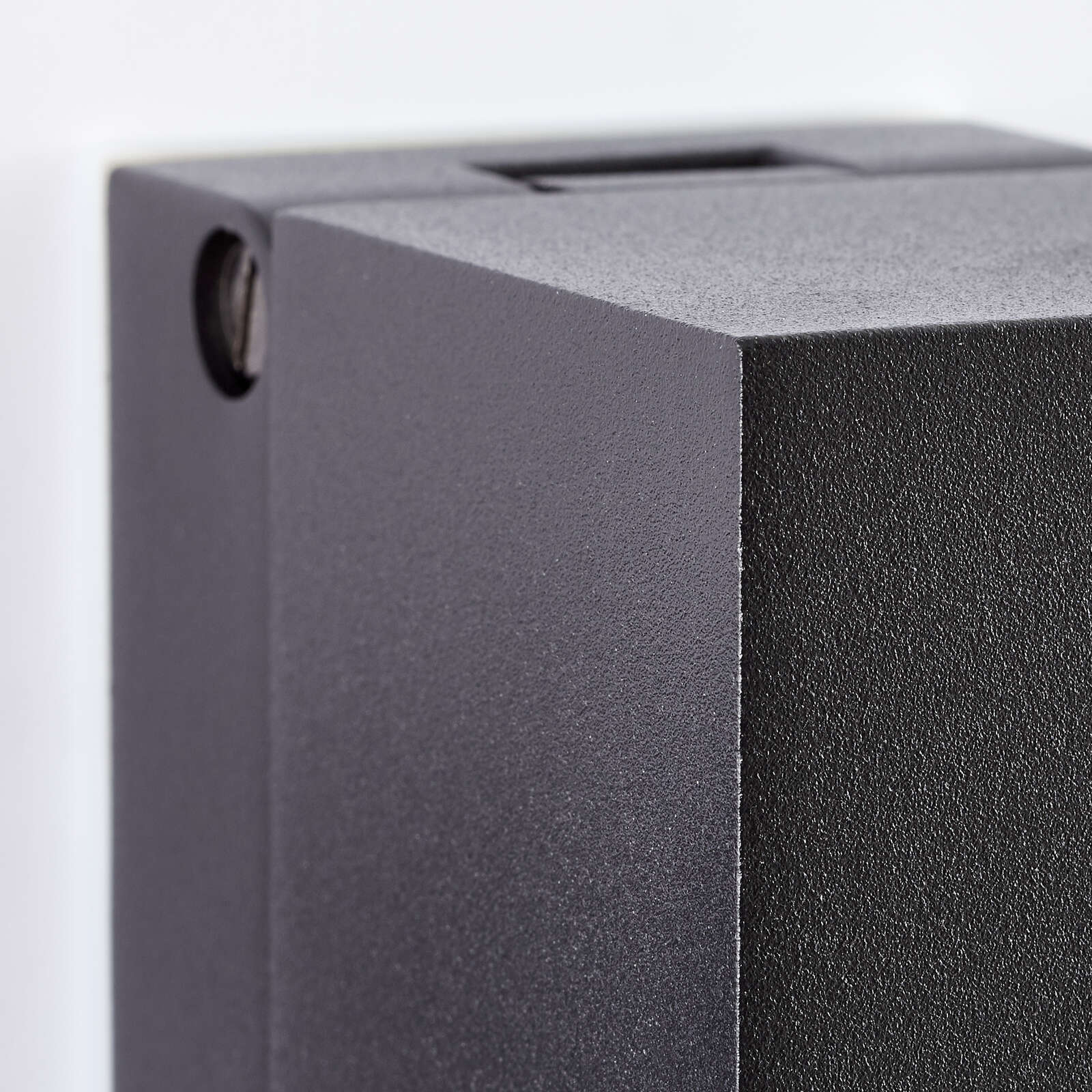             Applique murale d'extérieur en verre - Dalia - Noir
        