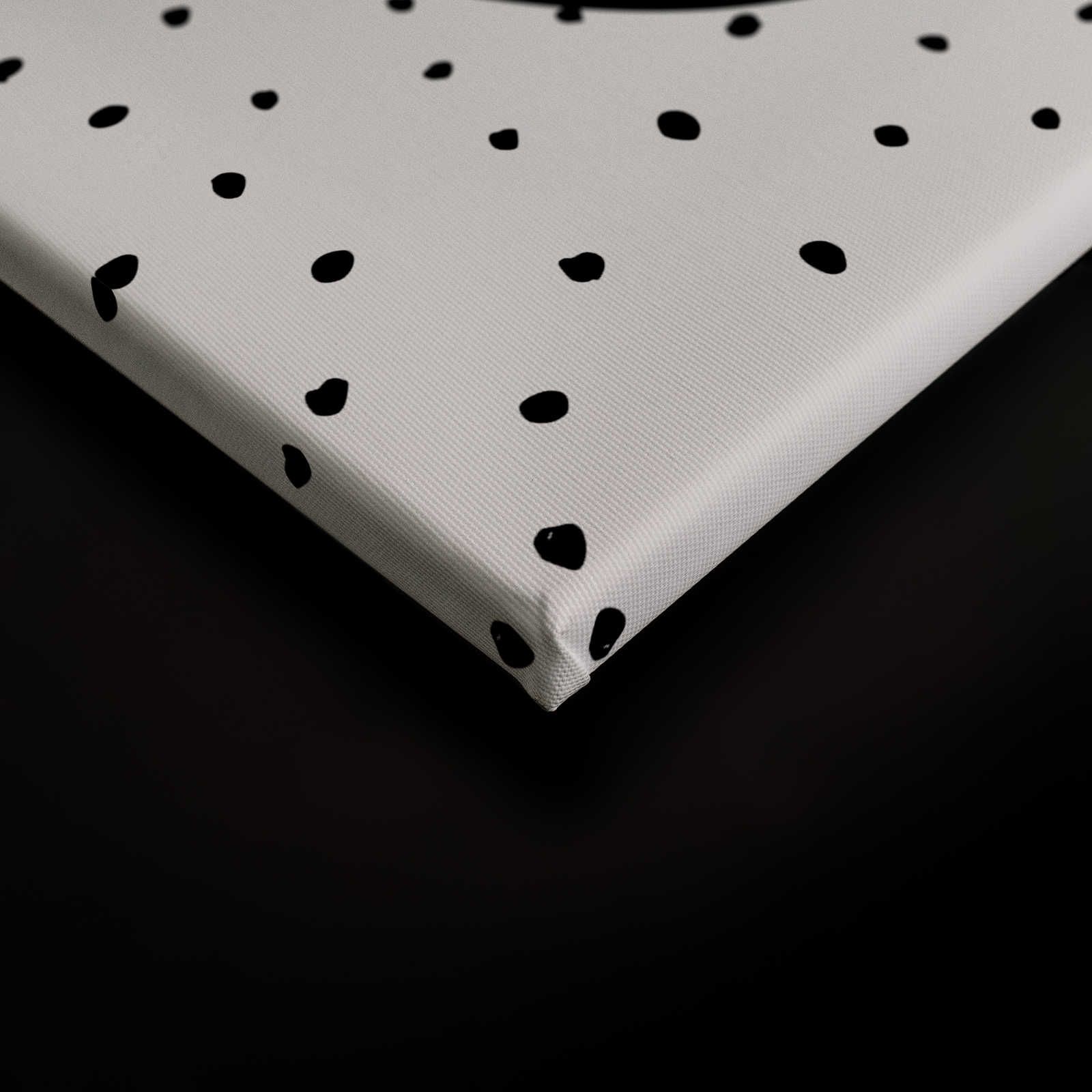             Canvas voor kinderkamer met opschrift 'Hello World' - 90 cm x 60 cm
        