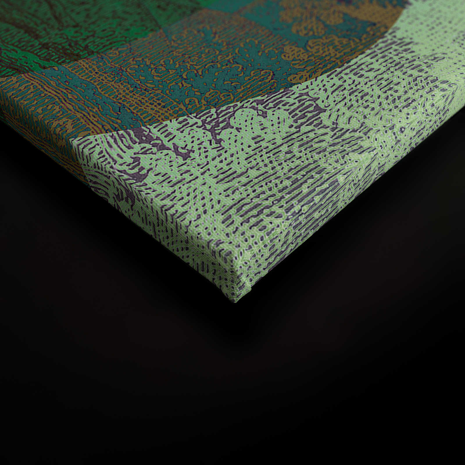             Hidden Valley 2 - Berg Leinwandbild Abstrakt & Vintage – 0,90 m x 0,60 m
        