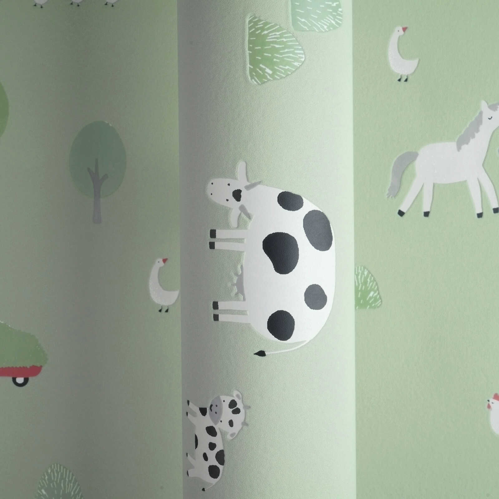 Kinderzimmer, Tapete, Panda, Drucke, Muster