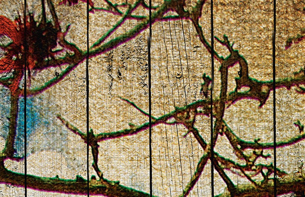 Kunst, Malerei, Wandbild