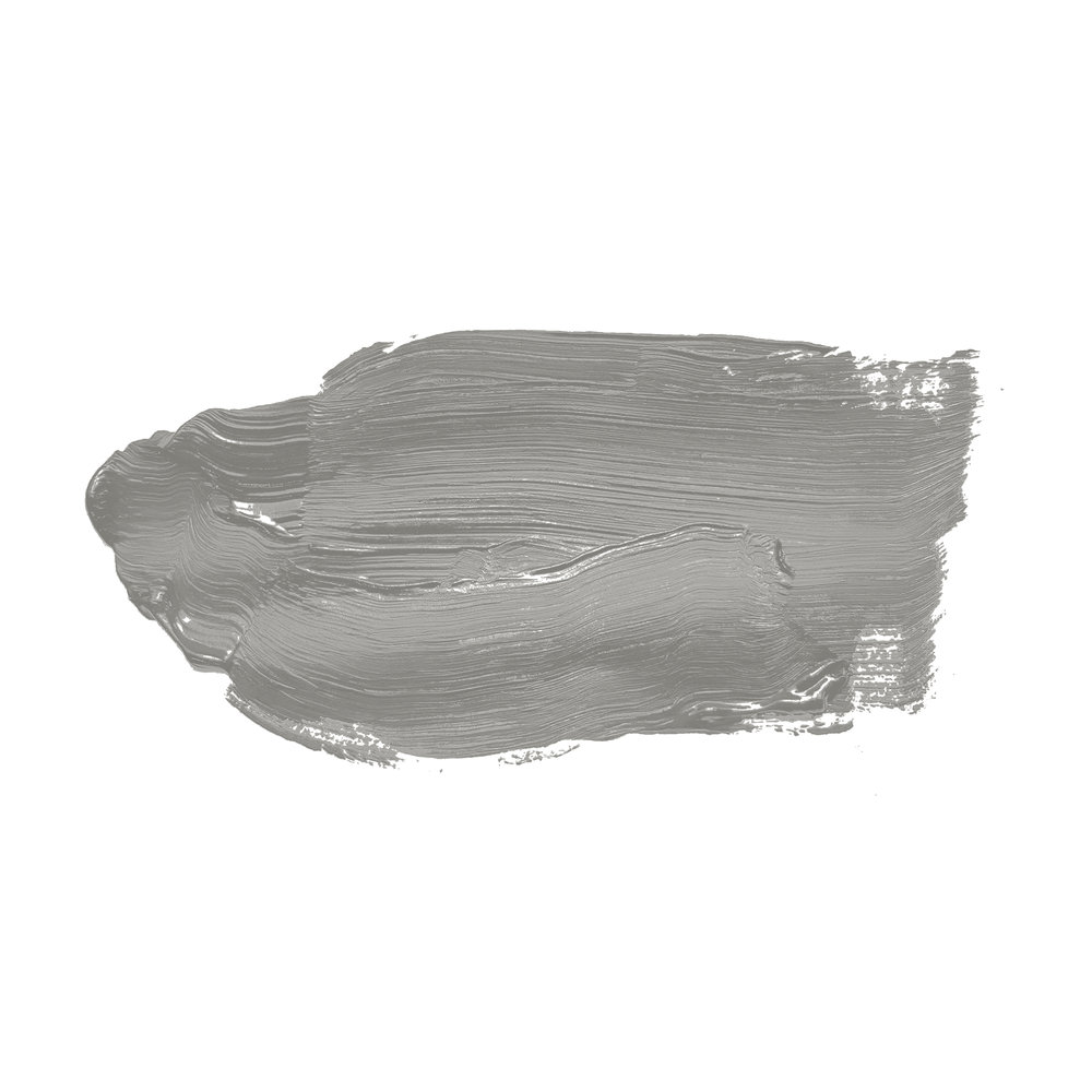 Lackierte Oberflächenfarbe, Grau, Pinselstrich, Kunstfarbe, Textur