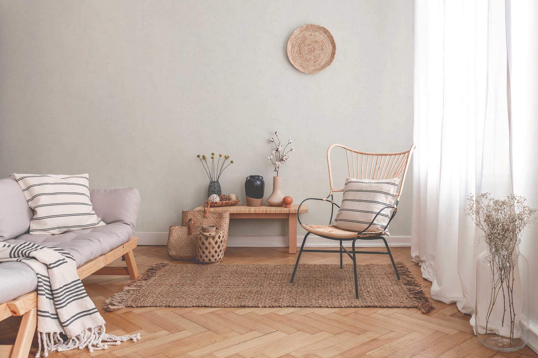 wohnzimmer, mobel, stuhl, kissen, teppich