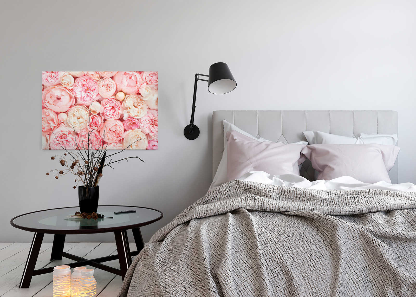 Leinwand mit Rosen Motiv – 0,90 m x 0,60 m