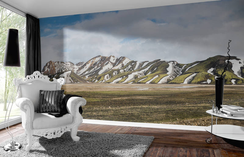 Wandbild, Wandtapete, Landschaft, Berge, Wohnzimmerdekoration