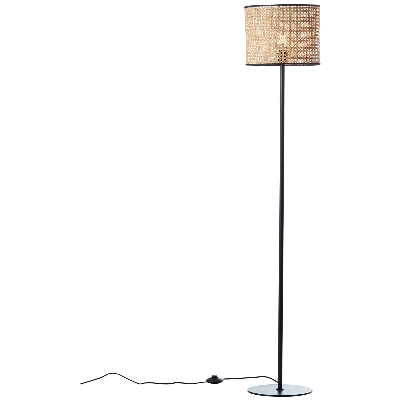 Stehleuchte aus Rattan - Toni 5 – Beige