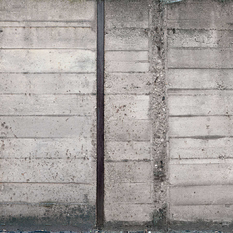 concrete wall,  vertical seam,  weathered surface,  gray wall,  industrial texture