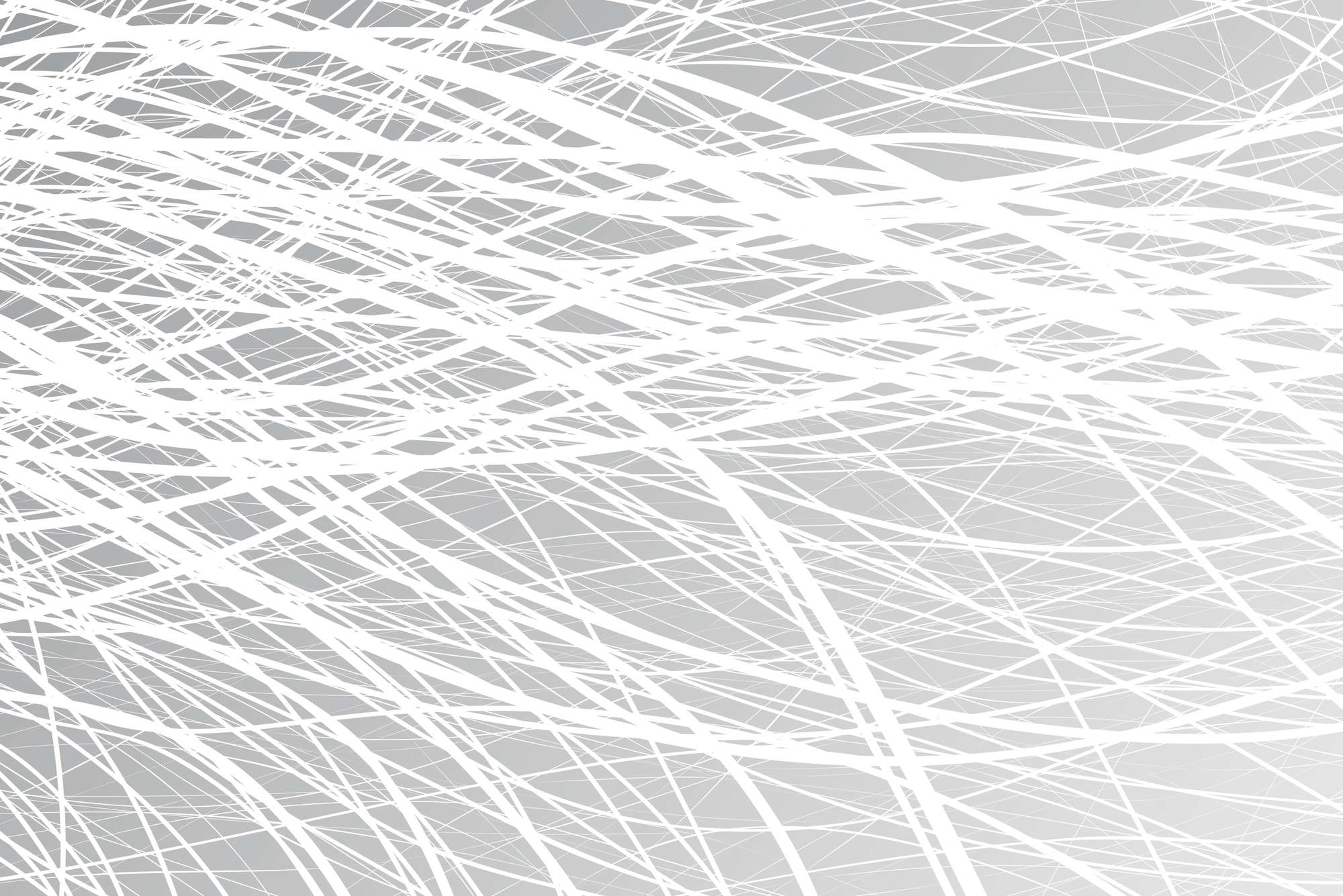             Designbehang graspatroon grijs op eersteklas gladde fleece
        