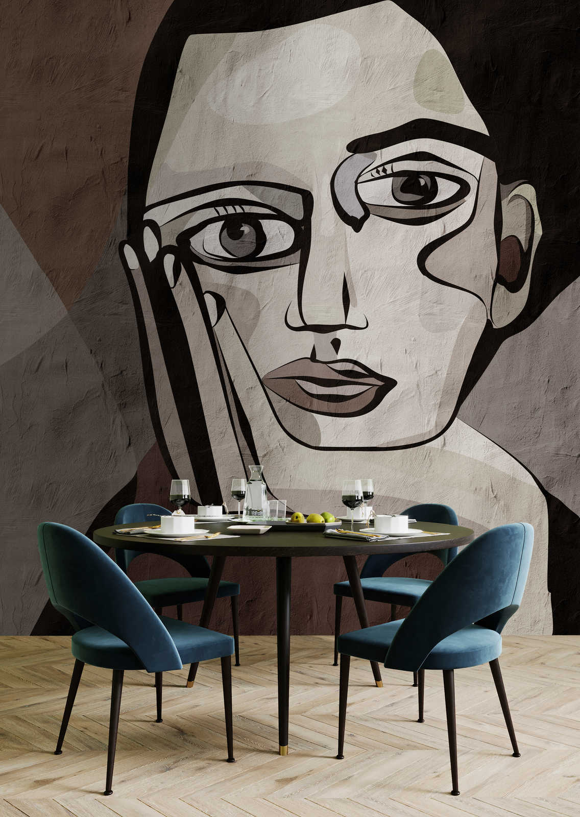 Esszimmer, Esstisch, Tisch, Kunst, Malerei