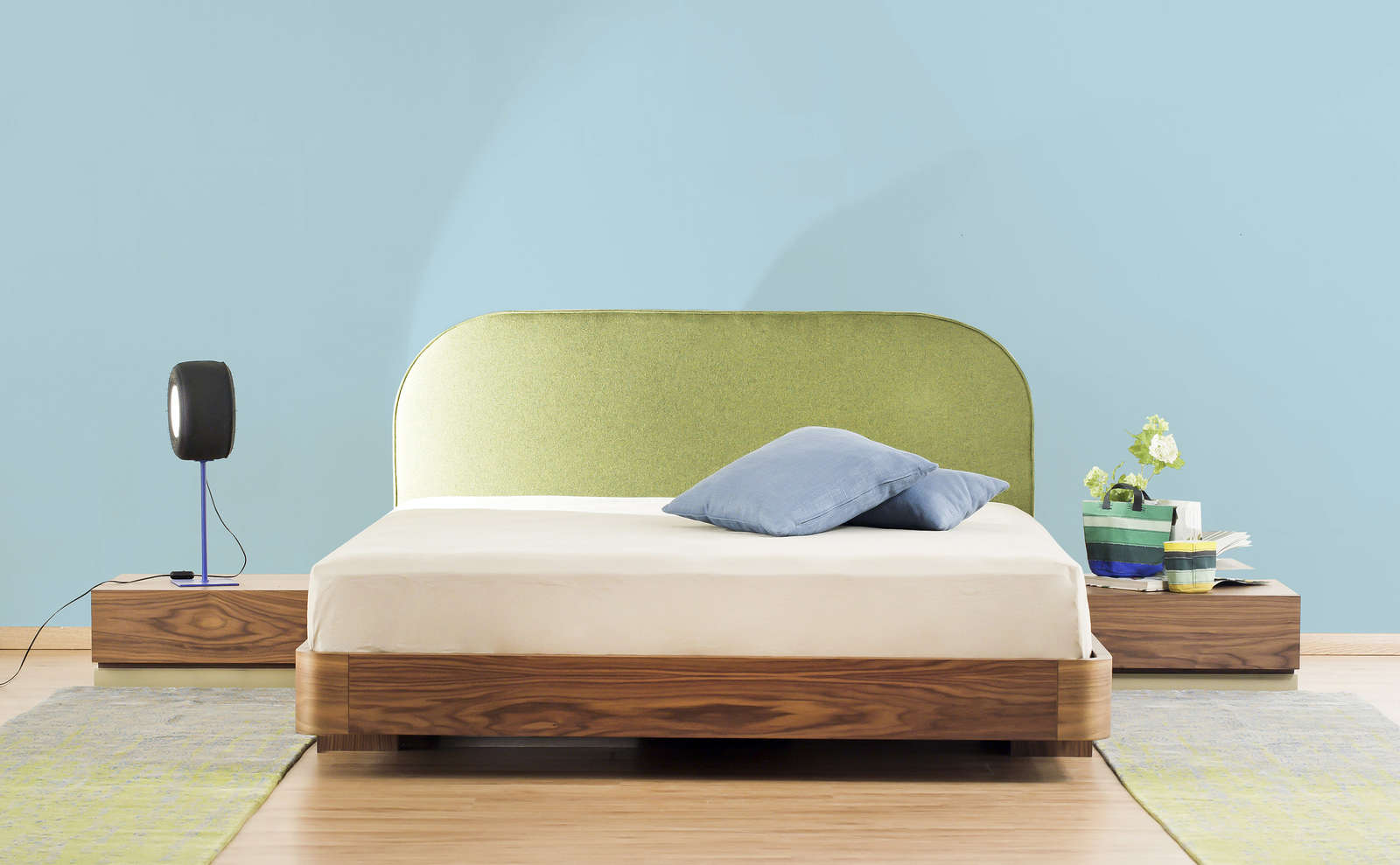             Premium Wandfarbe kühles Hellblau »Blissful Blue« NW301 – 1 Liter
        