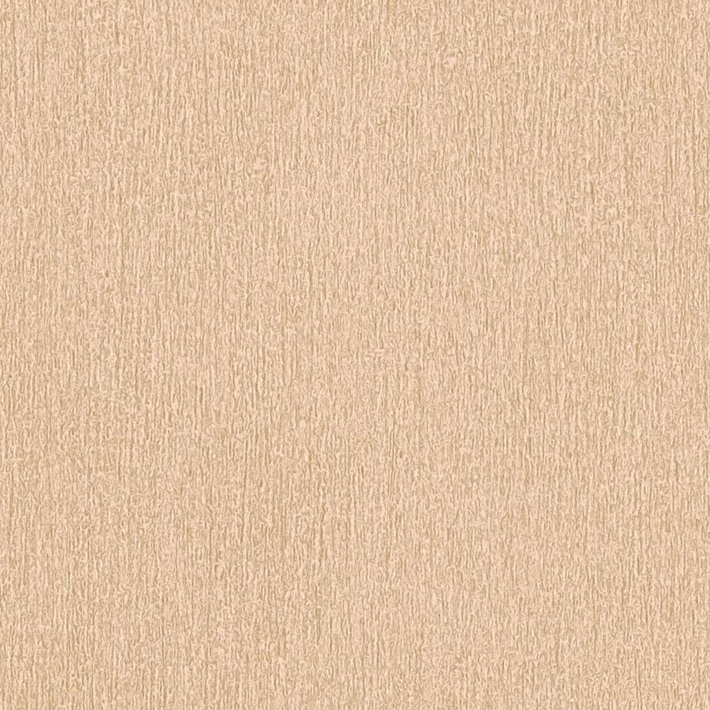             Einfarbige Tapete Beige mit Farbschraffur-Effekt
        